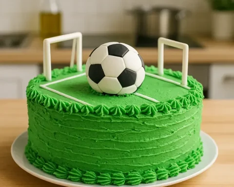 football cake